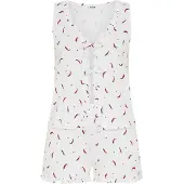 LASCANA Shorty émeraude / rouge / blanc