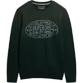 Superdry Homme Sweat Décontracté Lo-fi Outdoors Green Taille: Xxl