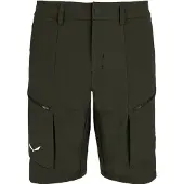 Salewa Short cargo Puez Durastretch pour homme - , couleur : 5280 olive foncé, taille : 48/M