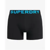 Superdry M3110461a Trunk Boxers 2 Units Noir S Homme