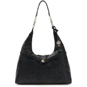 GUESS Sacs à main 'Ella Logo Hobo' noir
