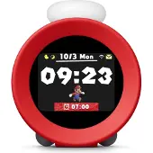 Nintendo 10013963, Réveil numérique, , Rond, Rouge, Intérieur, Adulte/Enfant