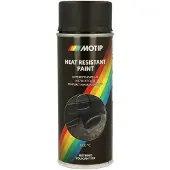 Motip Peinture haute température Noir - spray 400 ml