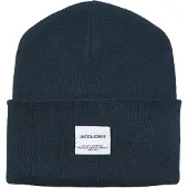 Jack & Jones Bonnet bleu marine / blanc