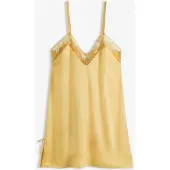 Bonprix Nuisette en satin avec broderie