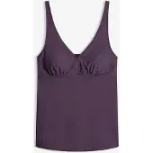Bonprix Haut de tankini avec col en V