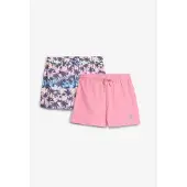 Bonprix Lot de 2 shorts en jersey 100% coton