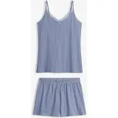 Bonprix Pyjashort en jersey pointelle