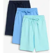 Bonprix Lot de 3 bermudas en jersey 100% coton