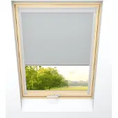 Time4blinds - Store fenêtre de toit occultant - 780x1432mm - Gris
