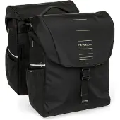 New Looxs Sacoche double pour vélo Vigo Double MIK 2.0 - 40 litres - 30 x 19 x 40 cm (2x) - Noir-Vert