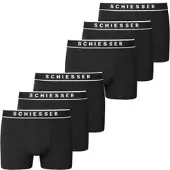 Schiesser Boxers ' 95/5 Organic Cotton ' noir