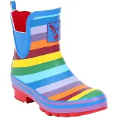 Evercreatures Bottes de Pluie Evercreatures Women Rainbow Ankle-Taille 37