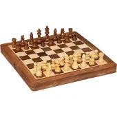 Atmosphera Jeu d'échecs - bois 30 -5x30 -5 cm - Atmosphera créateur d'intérieur