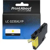 PrintAbout Cartouche compatible pour Brother LC-3235XLYP - Jaune - Grande capacité