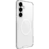 NILLKIN Nature Pro Magnetic Series Softcase Hülle (Samsung Galaxy S25), Coque pour téléphone portable, Transparent