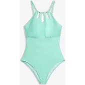 Bonprix Maillot 1 pièce sculptant, maintien modéré