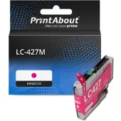 PrintAbout Cartouche compatible pour Brother LC-427M - Magenta
