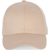 K-Up Pack 26 Casquette à 6 panneaux Beige - K-up KP192 - Taille One Size