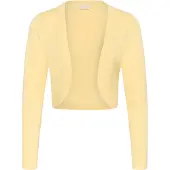 Kaffe Boléro 'Astrid' jaune clair