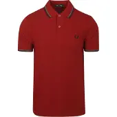 Fred perry Polo Twin Tipped M3600 Rouge