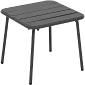 Hespéride Phuket Table basse de jardin carrée - Graphite