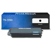 PrintAbout Toner compatible pour Brother TN-3060 - Noir - Grande capacité