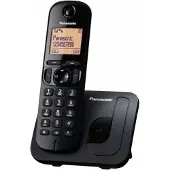 Panasonic kx-tgc210sp Téléphone sans fil à sélection directe kx-tgc210sp argent Identification de l'appelant Blocage des appels Numéros indésirables écran lcd rétro-éclairé 4.1cm