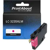 PrintAbout Cartouche compatible pour Brother LC-3235XLM - Magenta - Grande capacité