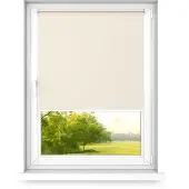 Time4blinds - Store occultant sans perçage, 1200x1900mm, Écru - Gauche