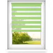 Time4blinds , Mini store, sans perçage, côté Droite, 500x1200mm, Citron Vert