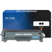 PrintAbout Toner compatible pour Brother TN-2420 - Noir - Grande capacité