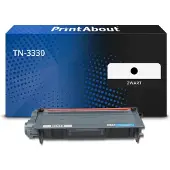 PrintAbout Toner compatible pour Brother TN-3330 - Noir