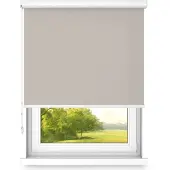 Time4blinds , Store enrouleur côté, Droite, 1000x1900mm, Cadre Marron Café Clair