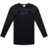 Troy Lee Designs SE Ultra Mono S26, maillot ,Noir/Gris Foncé ,XL