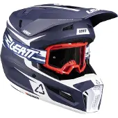 Leatt 3.5+vizion Small 2.5 Junior Off-road Helmet Kit Bleu M Enfants