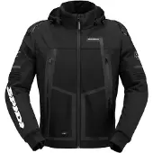 Spidi Warrior H2OUT, veste de moto imperméable, noire, taille L