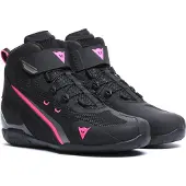 Dainese Herian Air Femmes bottes Noir/Rose néon 41