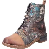 Rieker Bottes à lacets mélange de couleurs