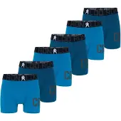 Cr7 - Cristiano Ronaldo Sous-vêtements ' World Cup ' bleu / bleu cyan / noir / blanc