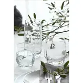 Hermia Concept , LV-DIAS1 INT, Set de verres (18 pièces), Transparent, 100 % VERRE, 6,5 x 6,5 x 8 cm