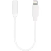Vivanco Adaptateur white 61809/ Fiche flash - jack 3,5 femelle/ white