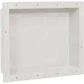 vidaXL Niche de douche blanc mat 41x51x10 cm