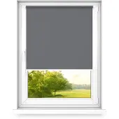 Time4blinds - Store occultant sans perçage, 1000x1400mm, Anthracite Clair - Droite