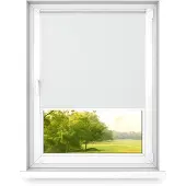 Time4blinds - Store occultant sans perçage, 1300x1900mm, Blanc Arctique - Droite