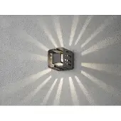 Konstsmide LED lampe d'extérieur Pescara Square 11 cm anthracite