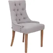 CLP Chaise de salle à manger Aberdeen tissu antique-clair