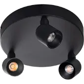 Eth Palfondspot à 3 lumières Dennis LED - Noir