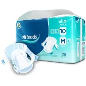 Attends Slip Active 10 Medium 28 pc(s) Couches