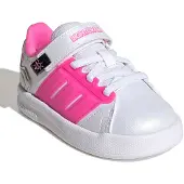 Adidas Baskets basses enfant LIGHTORAMA COURT EL I filles - Blanc - 26